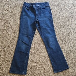 Lee Women's Flare Jeans in Deep Blue